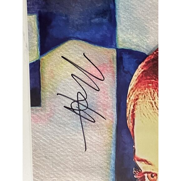 Very Rare Maya Hawke Signed Concert Gig Poster Stranger Things Robin - Picture 6 of 16